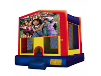 ENCANTO BOUNCE HOUSE (Aro de baloncesto incluido)